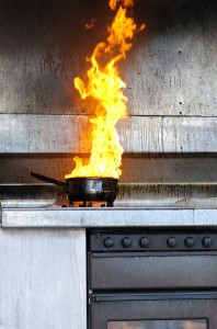 Kitchen fire